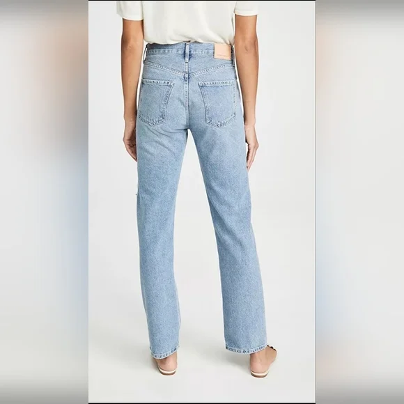 COH Citizens Of Humanity Emery Long Mid Rise Relaxed Straight Jeans Size 23 - Picture 10 of 16
